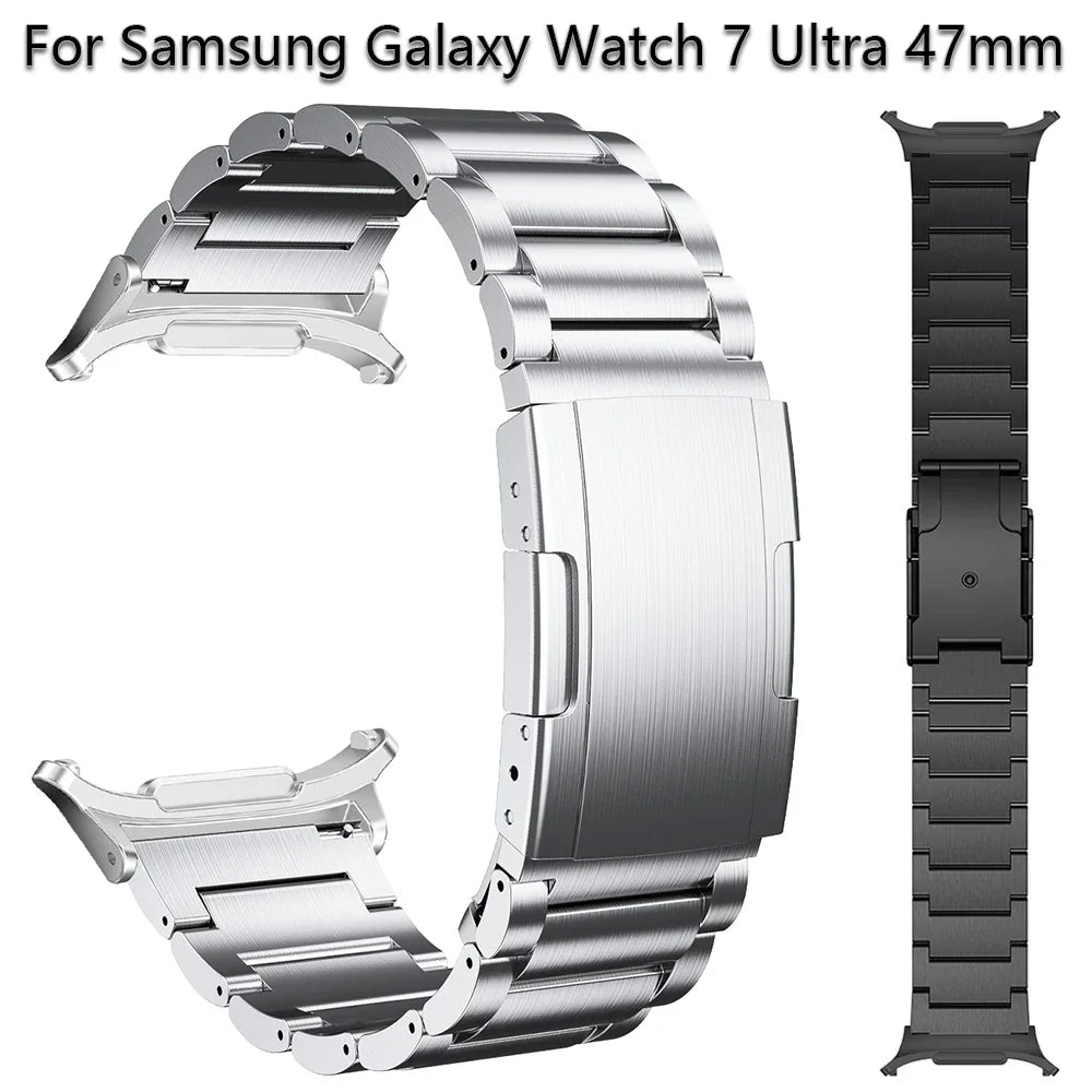 Luxury Titanium Metal Band for Samsung Galaxy Watch Ultra and Samsung Galaxy Watch Ultra (2025)