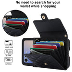 Crossbody PU Leather Phone Case with RFID Blocking & Card Slots for Samsung Galaxy Z Flip 7