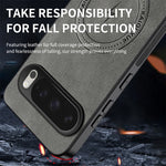 Luxury Shockproof Leather Magnetic Case for Google Pixel 10 Series