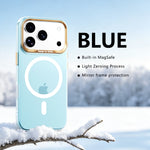 Matte Frosted Transparent MagSafe Case for iPhone 17 Series