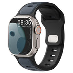 Perforated Silicone Sport Band with Ventilation Holes for Apple Watch