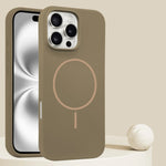 Soft Liquid Silicone MagSafe-Compatible Case for iPhone 16 Series