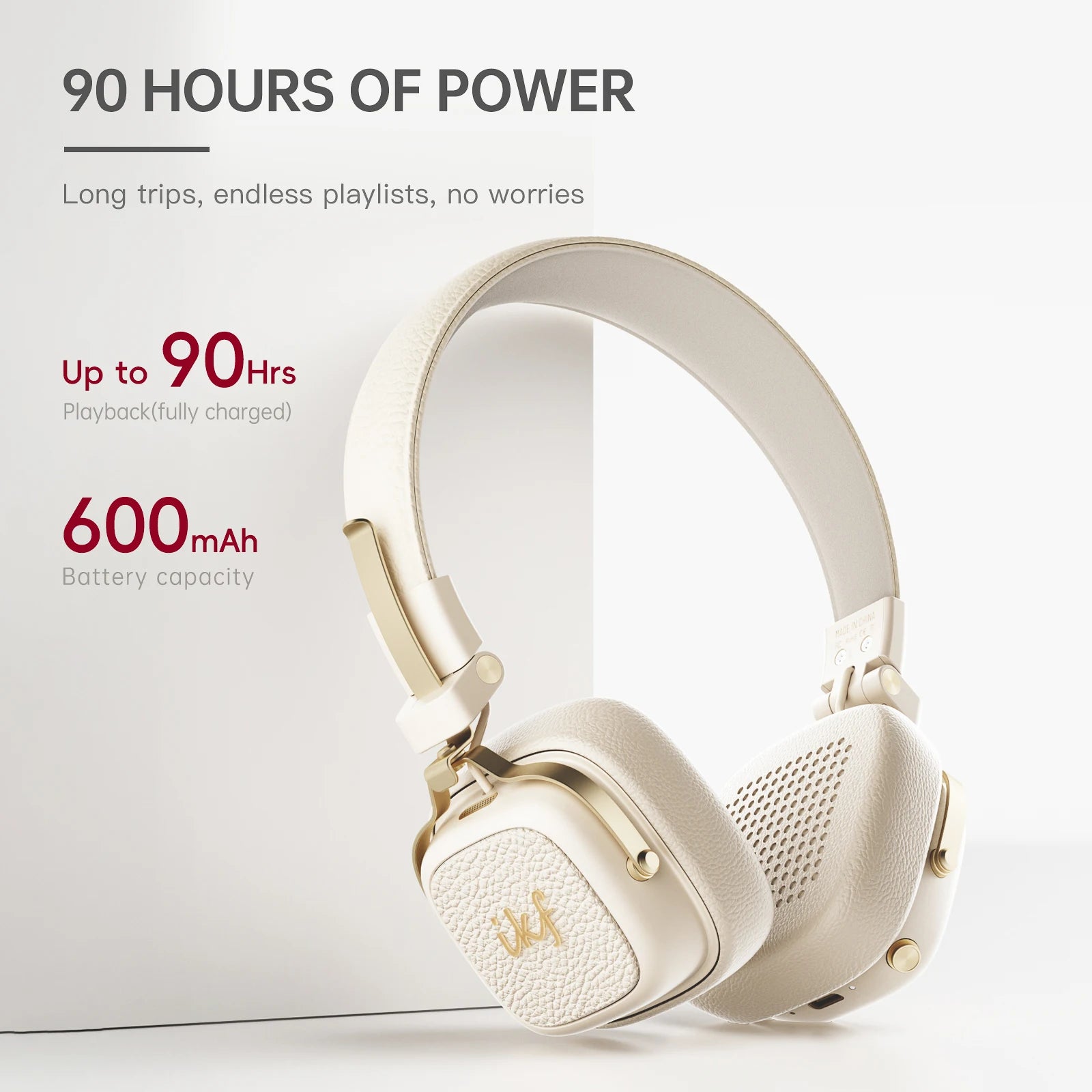 iKF E2 Over-Ear Bluetooth 6.0 Headphones