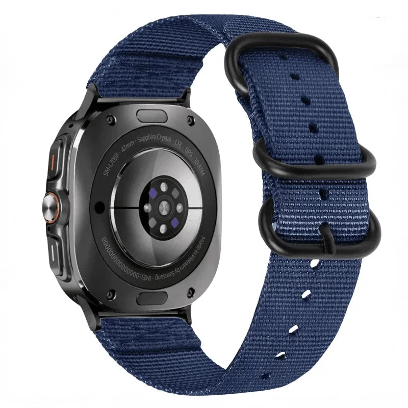 Durable Military Nylon Strap for Samsung Galaxy Watch Ultra