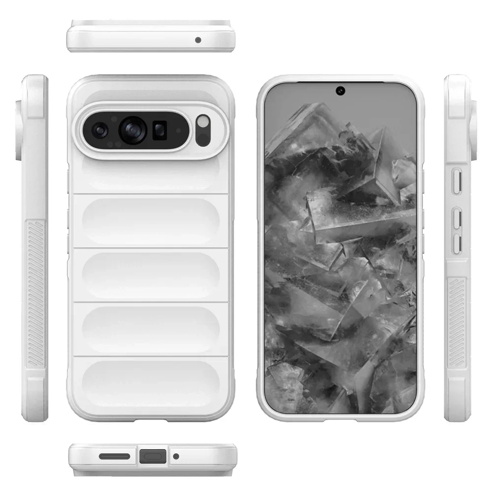 Color Liquid Silicone Matte Case for Google Pixel 9 Series