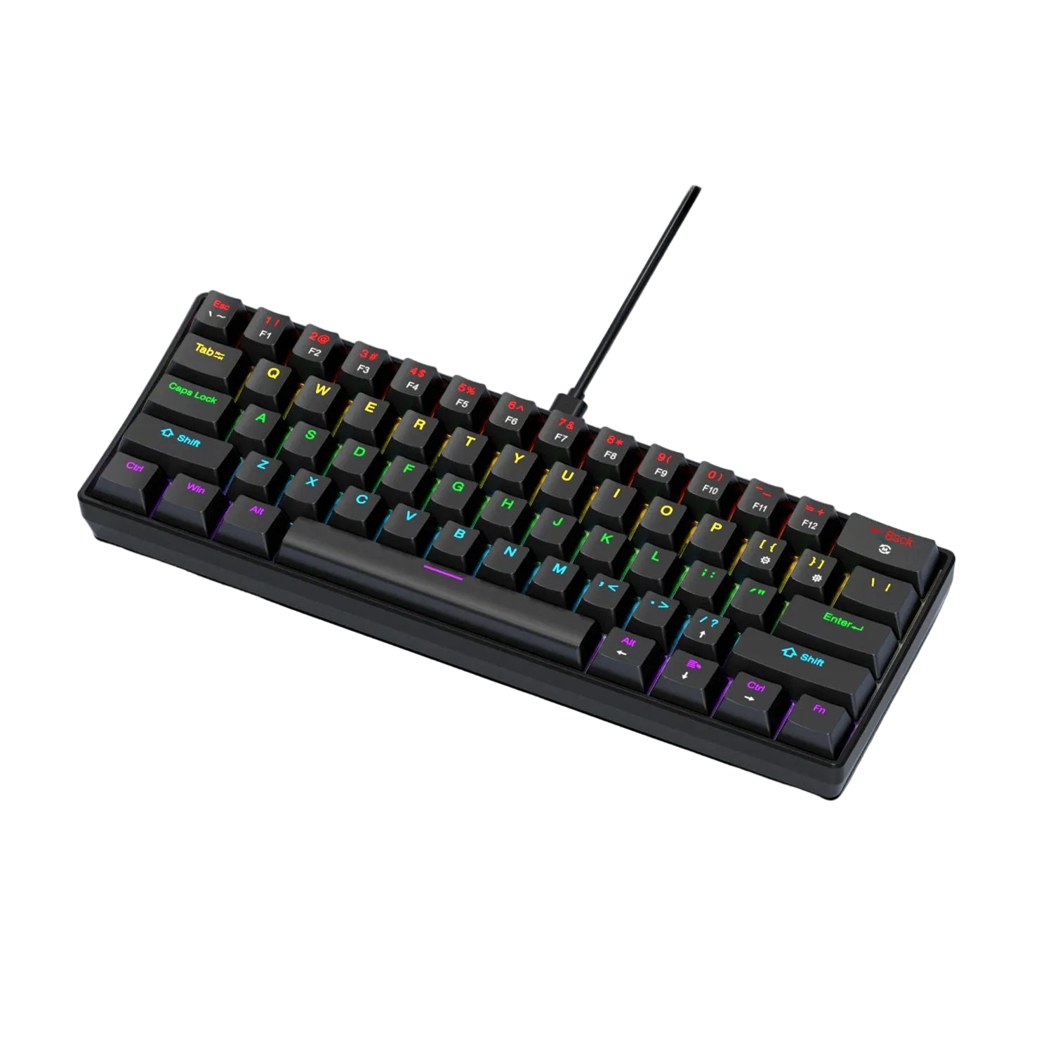 APAYADO K61 60% Portable Mechanical Keyboard