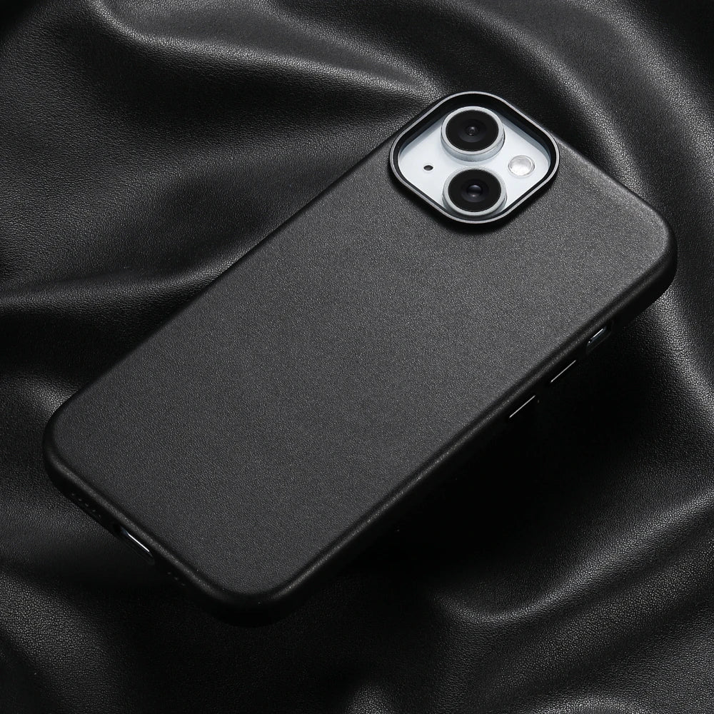 MagSafe Compatible Leather Case for iPhone 17 Series