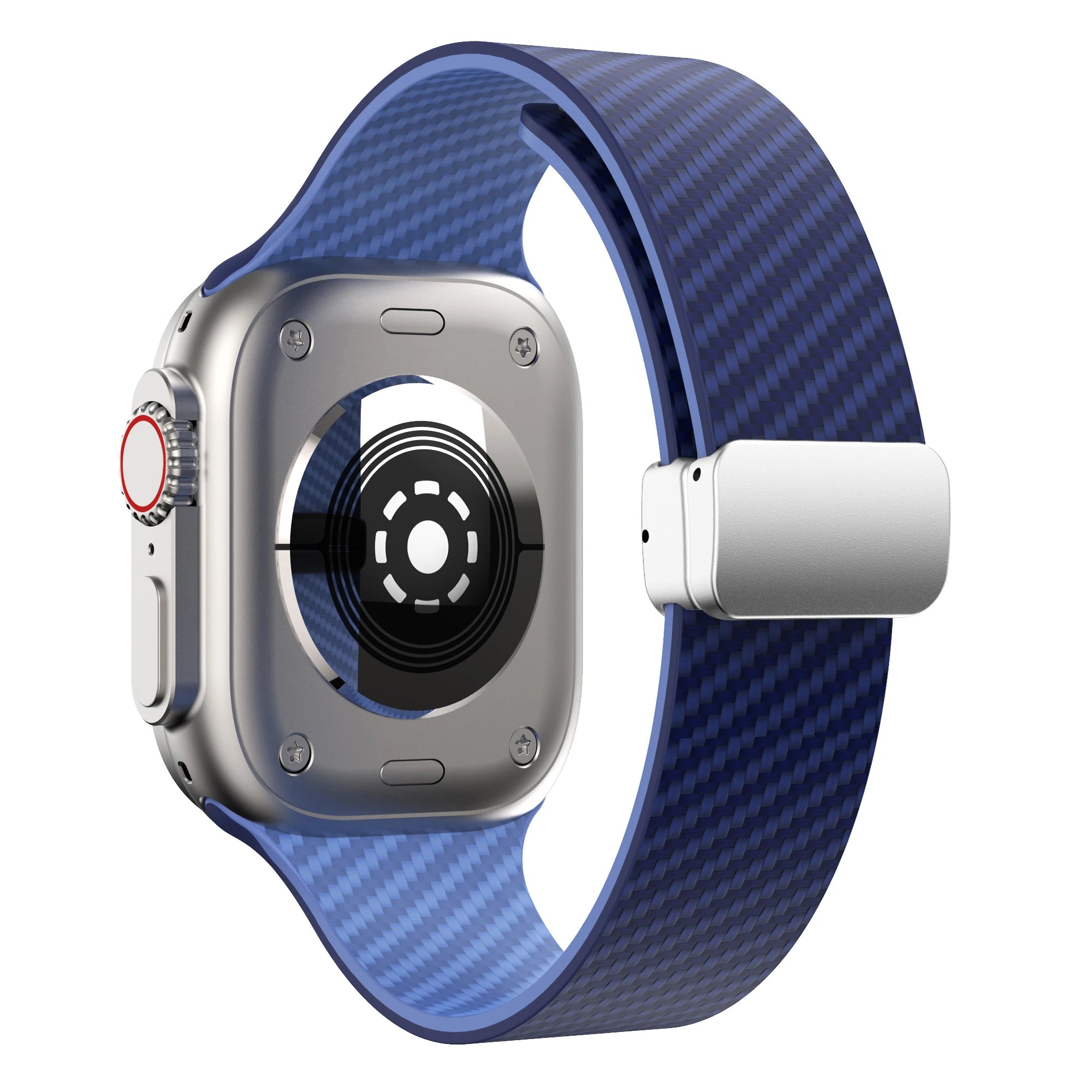 Carbon Fiber Pattern Magnetic Straps for Apple Watch
