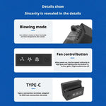 Nintendo Switch 2 Console Cooling Fan with 3-Speed Adjustment for Docking Station