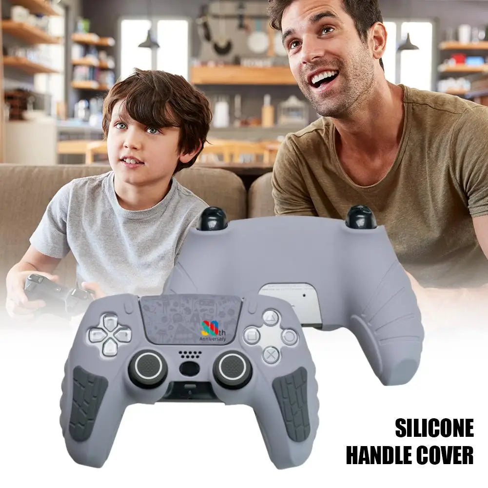 Textured Silicone PlayStation 5 Controller Grip Cover
