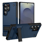 Rugged Armor Case with Kickstand for Samsung Galaxy S25 Series