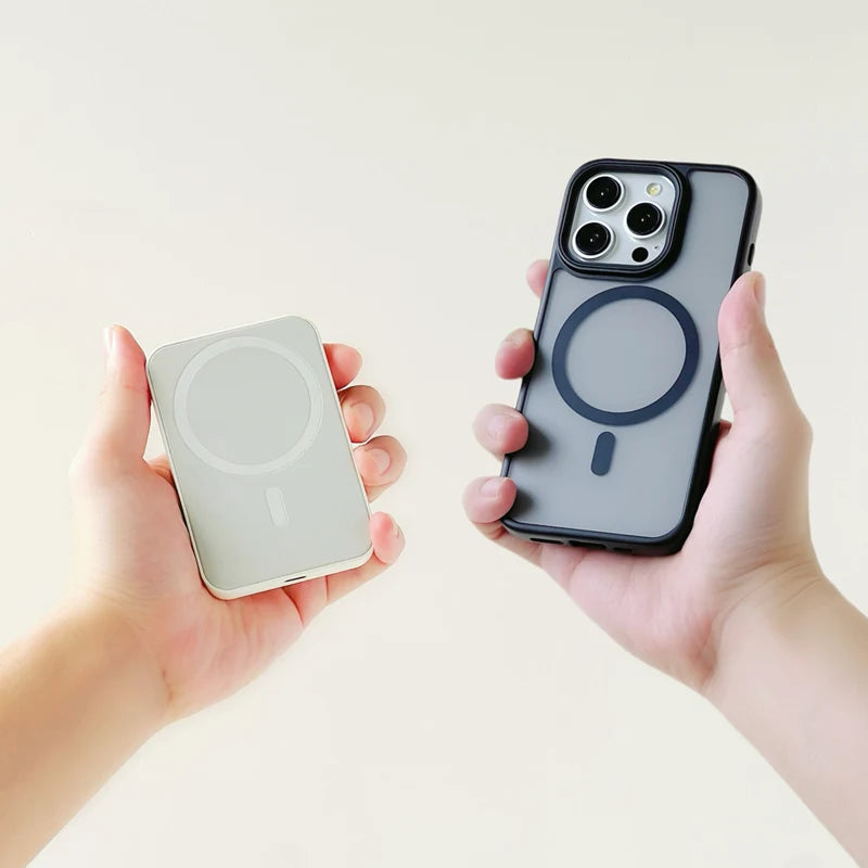 Simple Frosted MagSafe Case for iPhone 16 Series