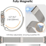 Apple Watch Milanese Loop Metal Strap Bracelet
