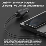 Xiaomi Dual-Port 100W Car Charger with LED Display