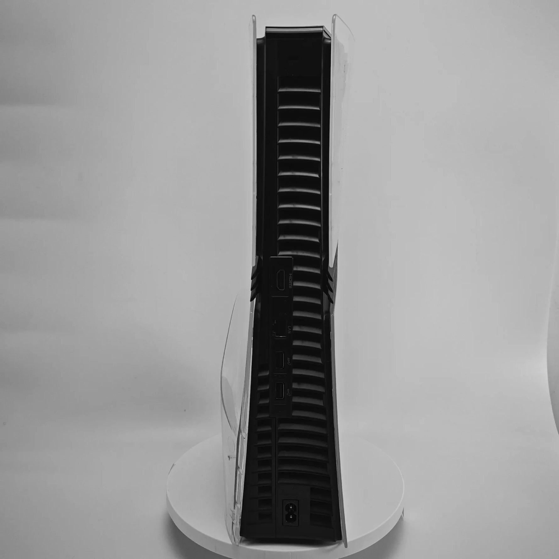 Protective Transparent Faceplate Shell for PlayStation 5 Pro Disc Edition