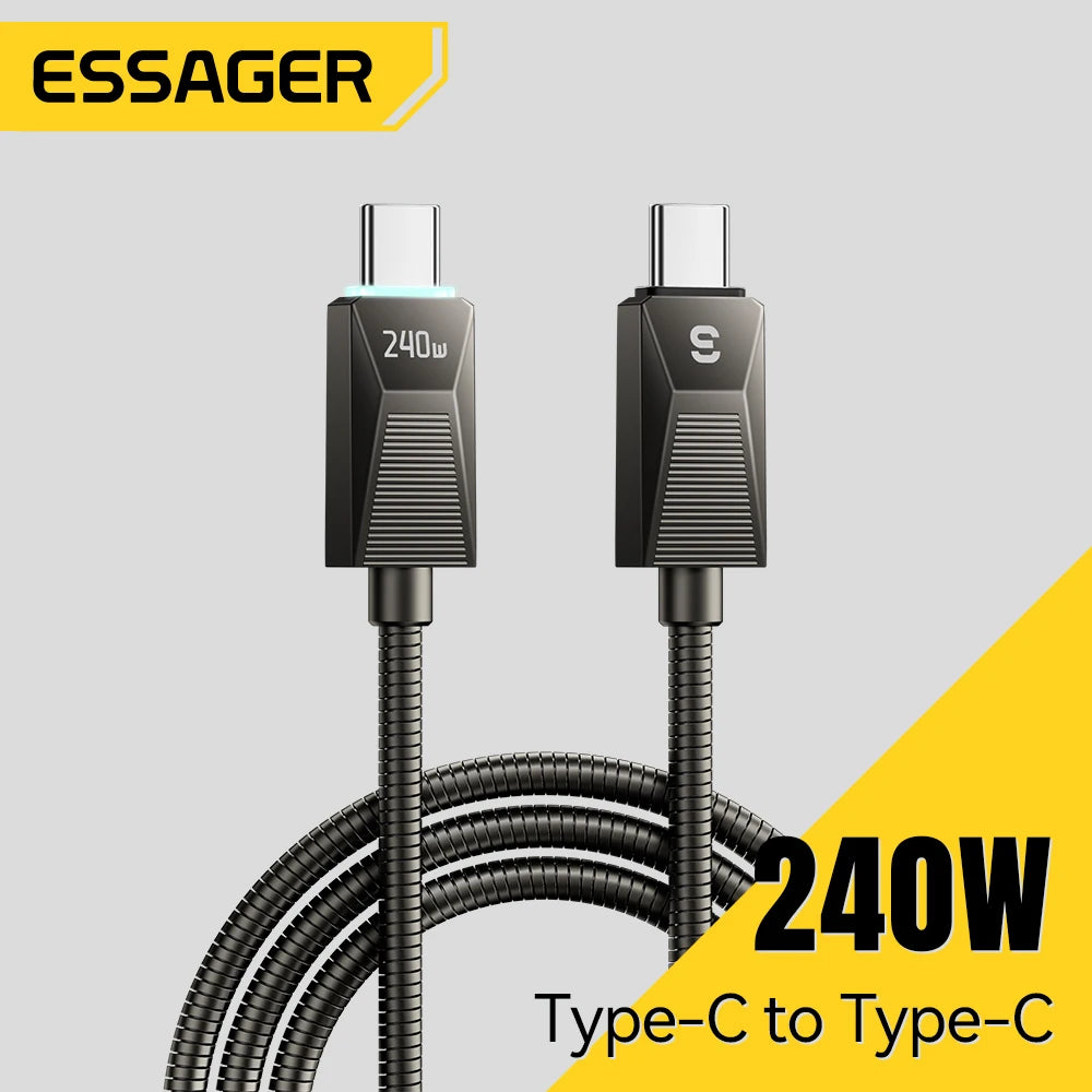 Essager 240W Super Fast USB-C Cable
