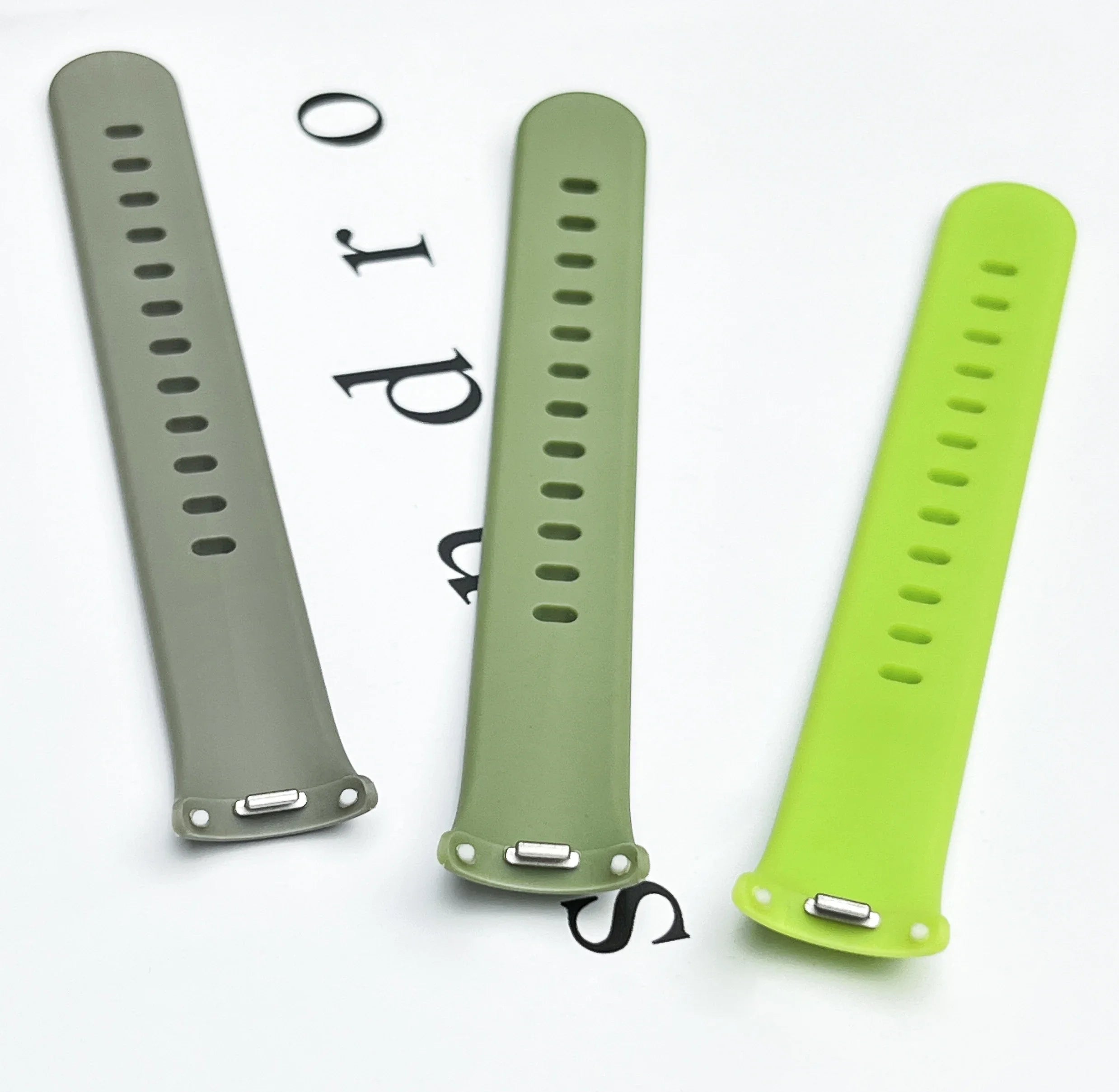Faux Leather Texture Silicone Strap for Xiaomi Smart Band 10
