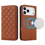 Strong MagSafe Leather Wallet Case with Card Slot for iPhone 17 Series