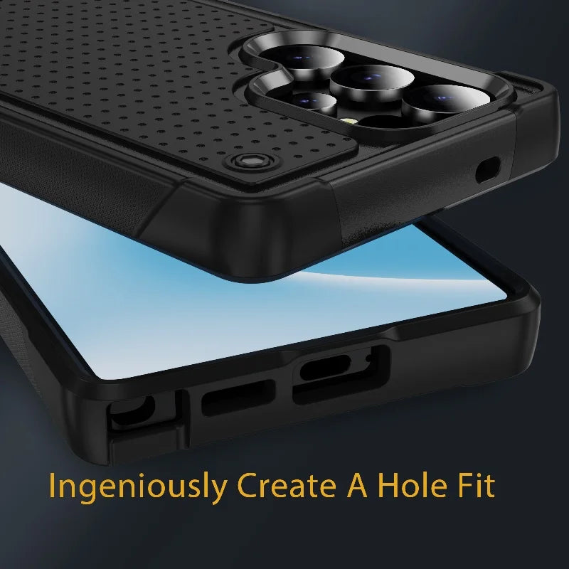 2-in-1 Heavy Armor Shockproof Case for Samsung Galaxy S24 Series