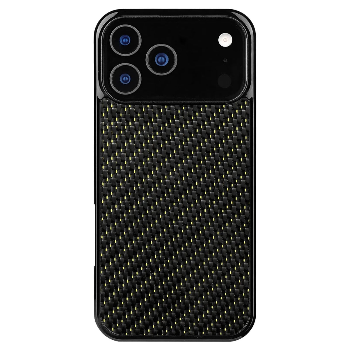 Woven Carbon Fiber MagSafe Case with Raised Lens Protection for iPhone 17 Series