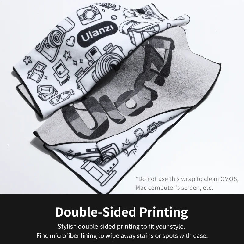 Ulanzi Double-Sided Cleaning Cloth with Protective Wrap