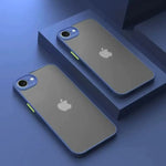 Hybrid Hard PC and Soft Bumper Case with Raised Lens Ring for iPhone 17e