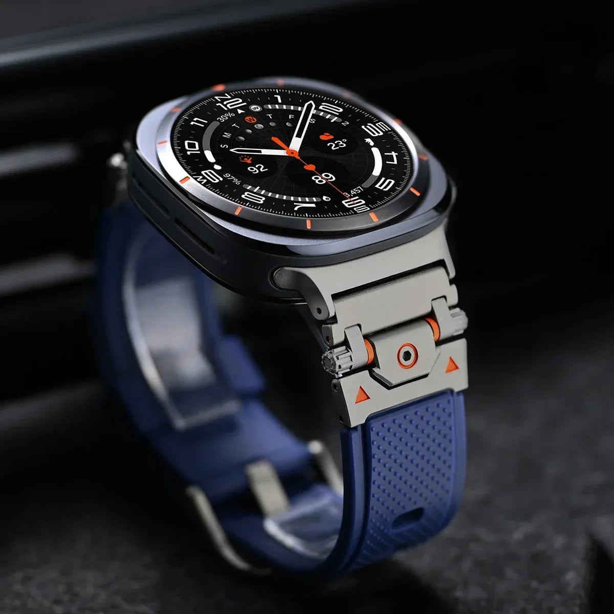 No Gaps Soft Silicone Strap for Samsung Galaxy Watch Ultra
