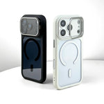 Translucent Acrylic MagSafe Case with Alloy Lens Bracket for iPhone 17 Pro & iPhone 17 Pro Max