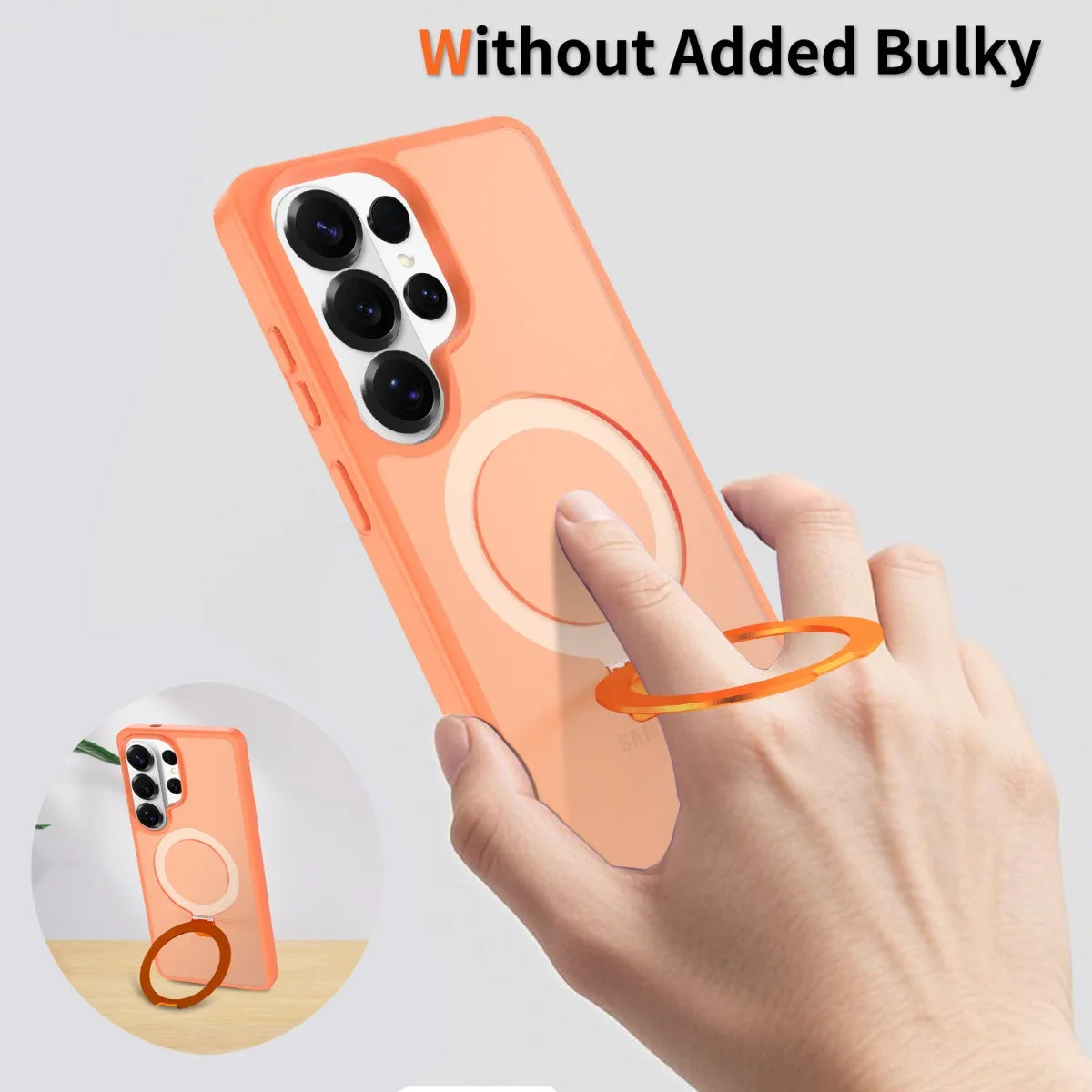 Slim Shockproof Skin-Friendly Magnetic Case for Samsung Galaxy S26 Series