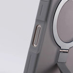 Shockproof Matte MagSafe Case with Stand & Lanyard for iPhone 16 Series