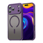 Durable Translucent Frosted MagSafe Case with TPU & Hard Plastic Back for iPhone 17 Series