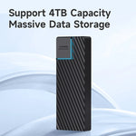 Hagibis USB4 40Gbps M.2 NVMe SSD Enclosure