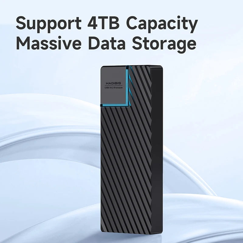 Hagibis USB4 40Gbps M.2 NVMe SSD Enclosure