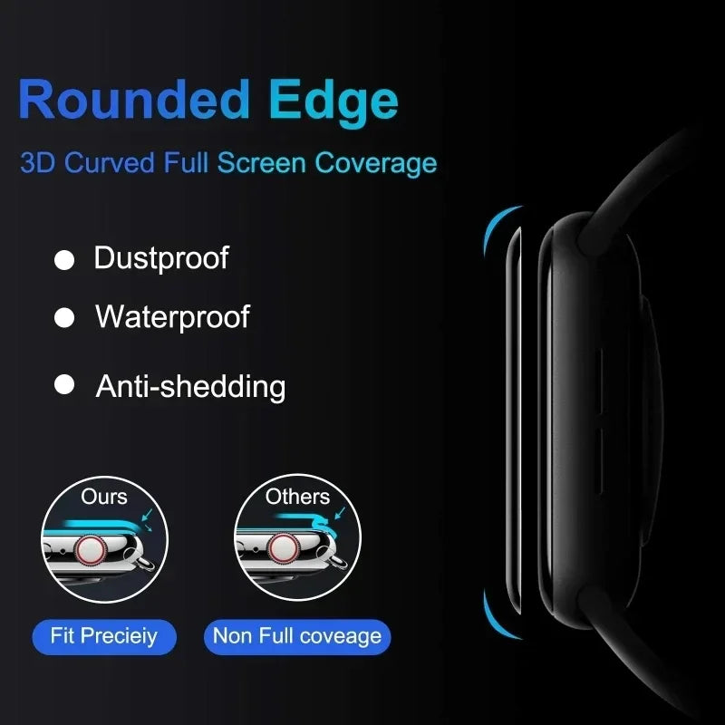 2 Pieces Ceramic Film Screen Protector for Apple Watch