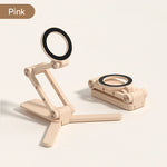 Magnetic 360° Rotating Phone Tripod Stand