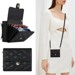 Crossbody PU Leather Phone Case with RFID Blocking & Card Slots for Samsung Galaxy Z Flip 7