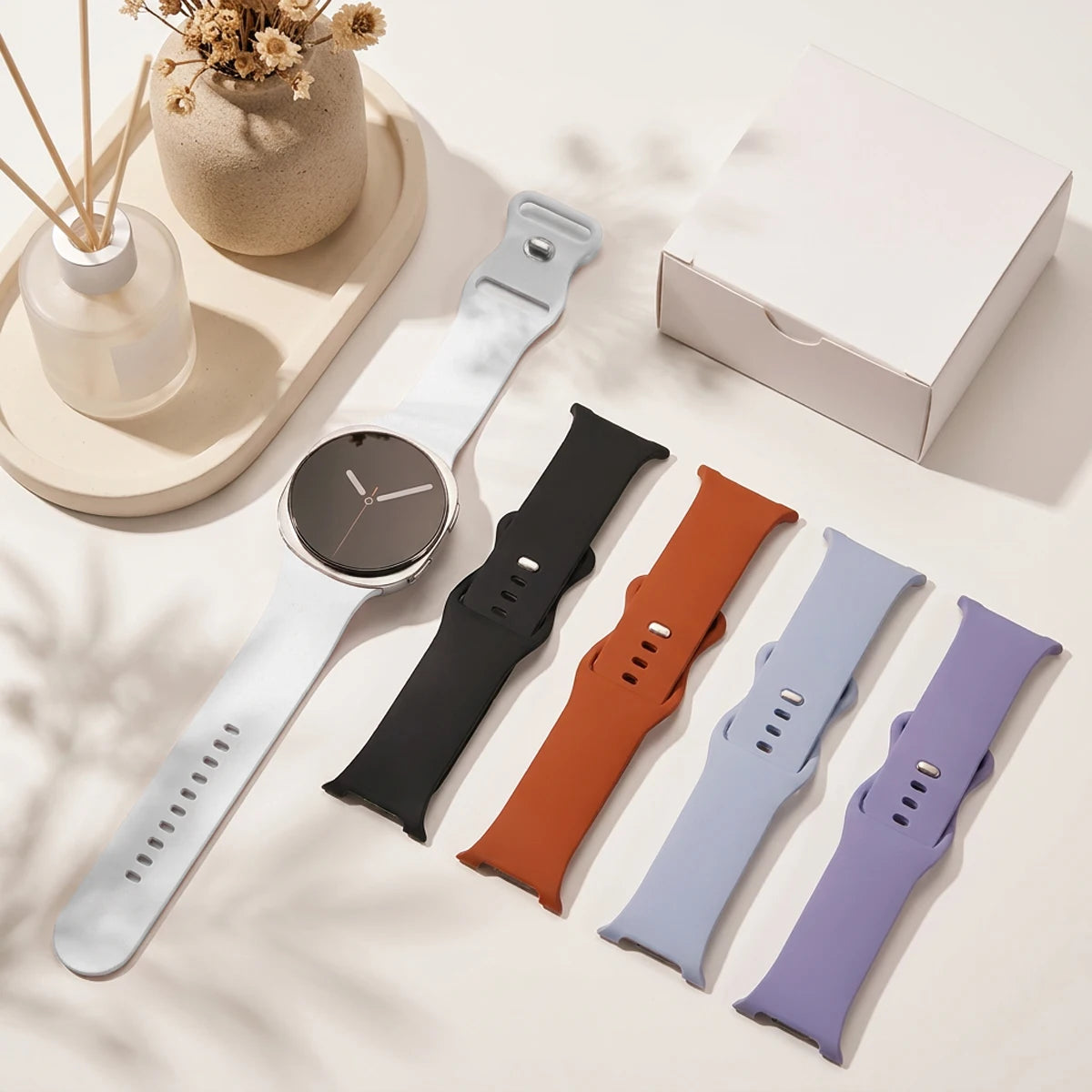 Perforated Silicone Sport Strap for Samsung Galaxy Watch 9