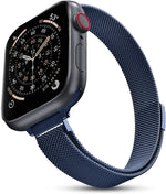 Elegant Slim Magnetic Milanese Loop Strap for Apple Watch