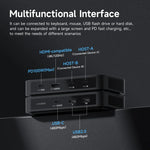 Hagibis USB-C 4K HDMI KVM Switch