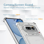 Four-Corner Shockproof Transparent TPU Case for Nothing Phone 4a
