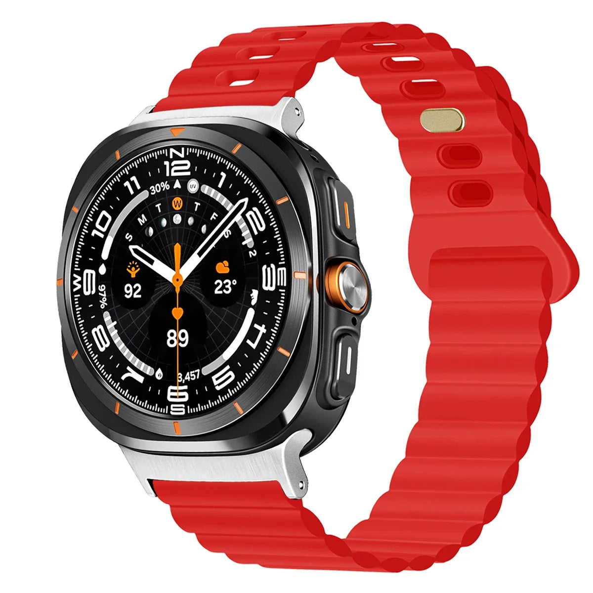 Durable No Gaps Silicone Sport Band for Samsung Galaxy Watch Ultra