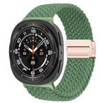 Magnetic Braided Nylon Wristband for Samsung Galaxy Watch 8 / Galaxy Watch 8 Classic