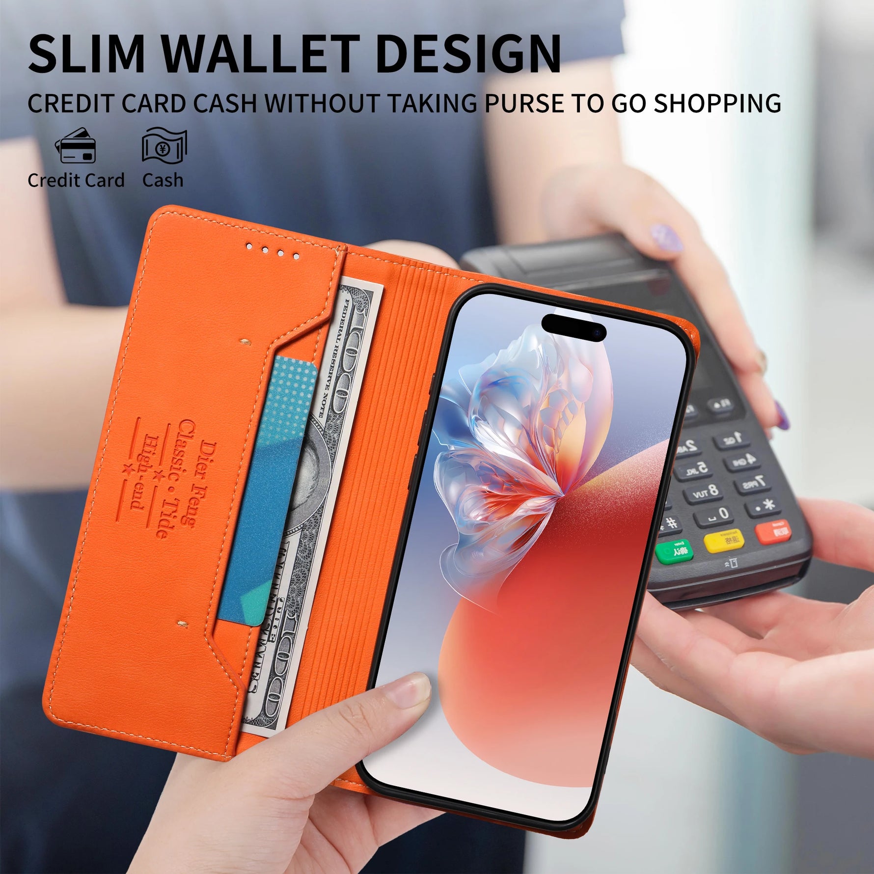 Google Pixel 9 Series Leather Wallet Case with RFID Blocking
