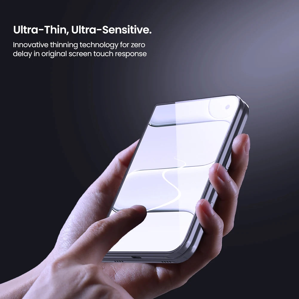 Tempered Glass Screen Protector with Auto-Alignment Installer for iPhone Duo