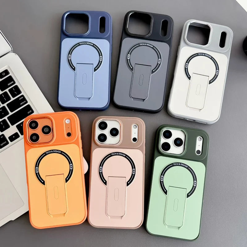 MagSafe Compatible Hard PC & TPU Case for iPhone 17 Series