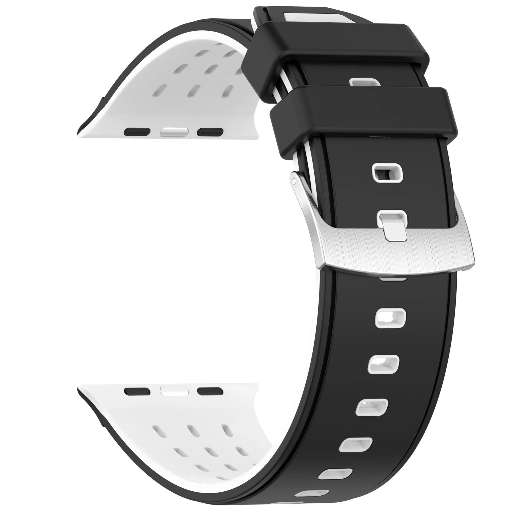 Comfort-Fit Silicone Sports Strap for Apple Watch
