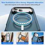 Durable Anti-Shock MagSafe Case with Built-in Lens Stand for iPhone 17 Series