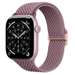 Elastic Silicone Band with Slide Buckle for Apple Watch