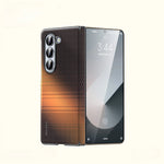 Durable Carbon Fiber Texture Magnetic Case for Samsung Galaxy Z Fold 6