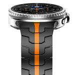 Metal Bracelet Strap with Butterfly Folding Clasp for Samsung Galaxy Watch 9